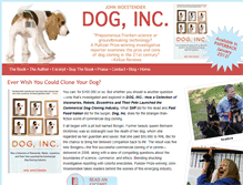 Tablet Screenshot of dogincthebook.com
